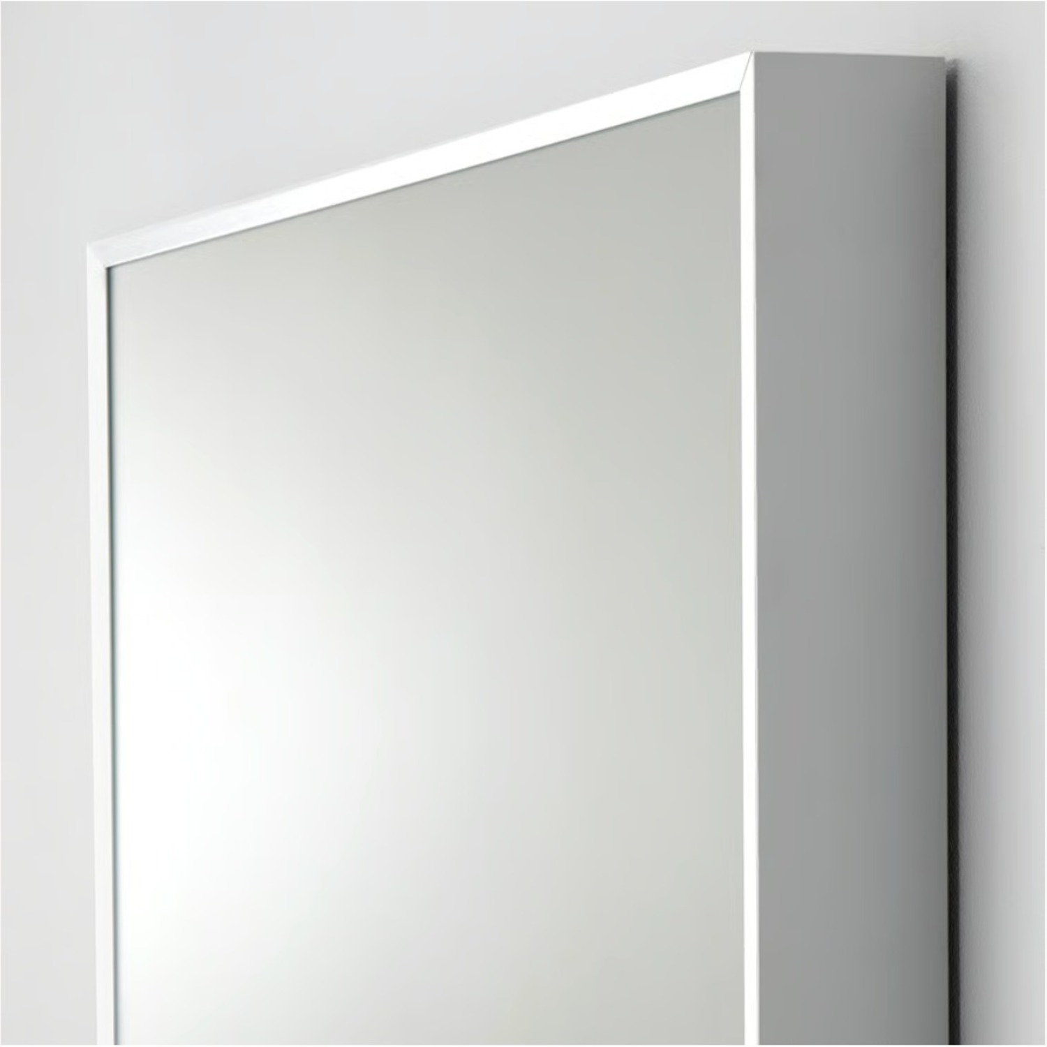 IKEA Hovet Mirror Silver Aluminum Wall Mirror - image-2