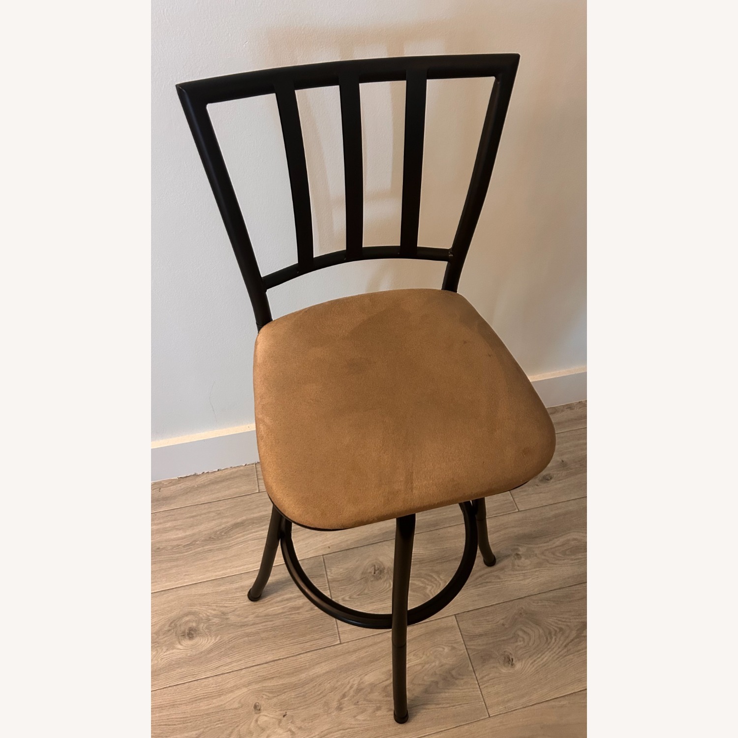 Light Brown Stool Chair - image-3