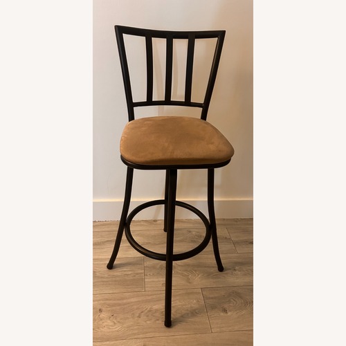 Used Light Brown Stool Chair for sale on AptDeco