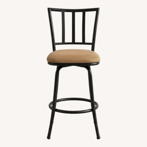 Used Light Brown Stool Chair for sale on AptDeco