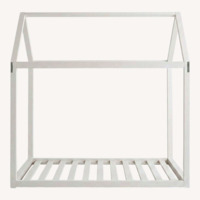 Pottery Barn Kids Camden House White Wood Full Bed
