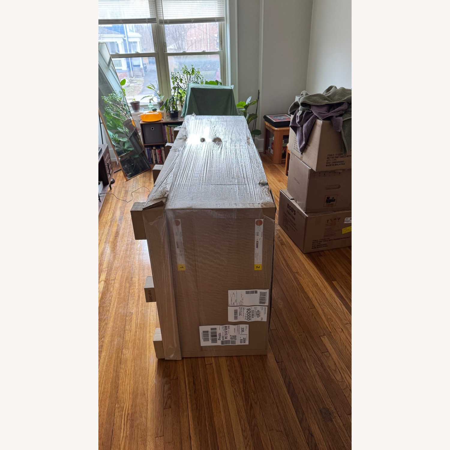 IKEA Friheiten Orange Sleeper Sofa - image-4