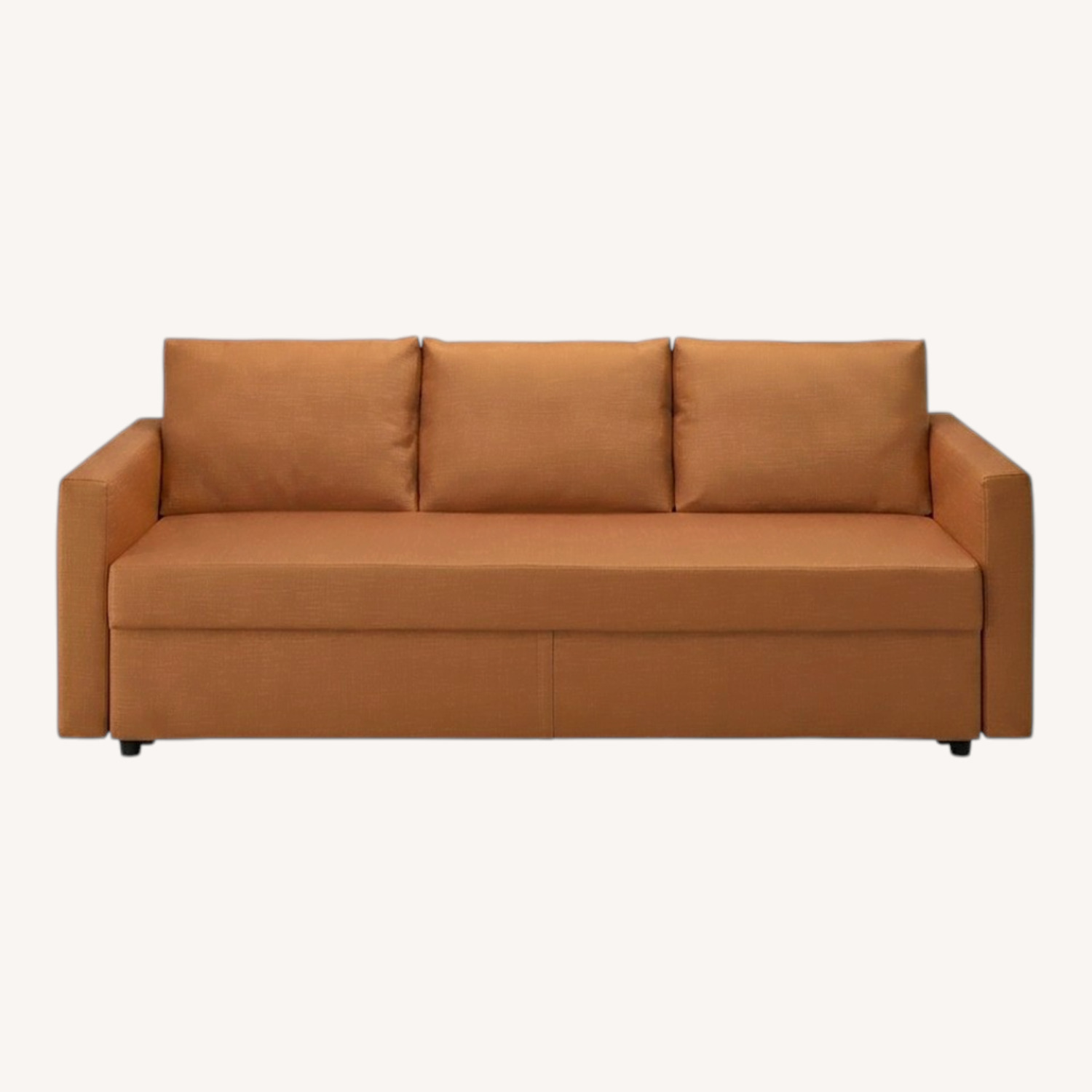 IKEA Friheiten Orange Sleeper Sofa - image-0