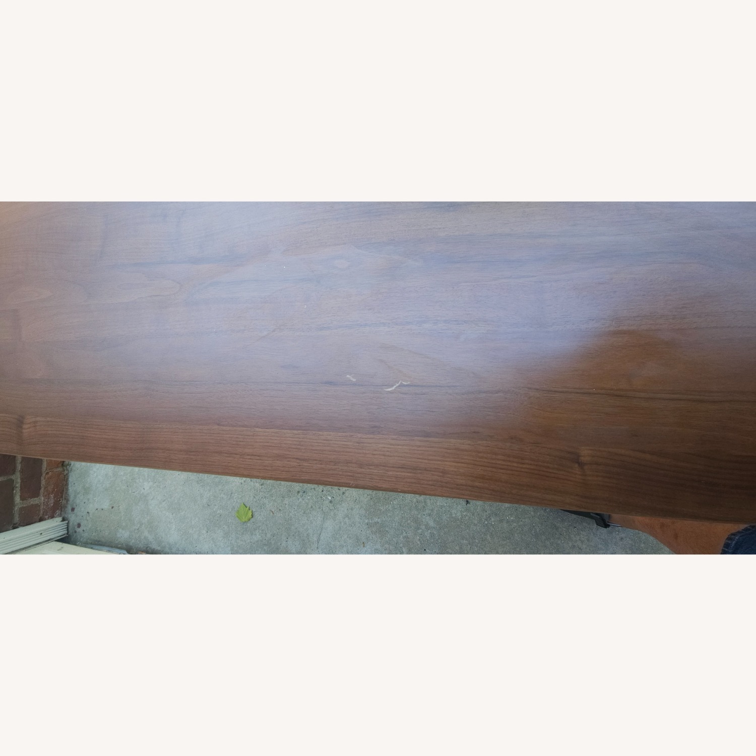 Article Culla Dark Brown Wood Desk - image-4