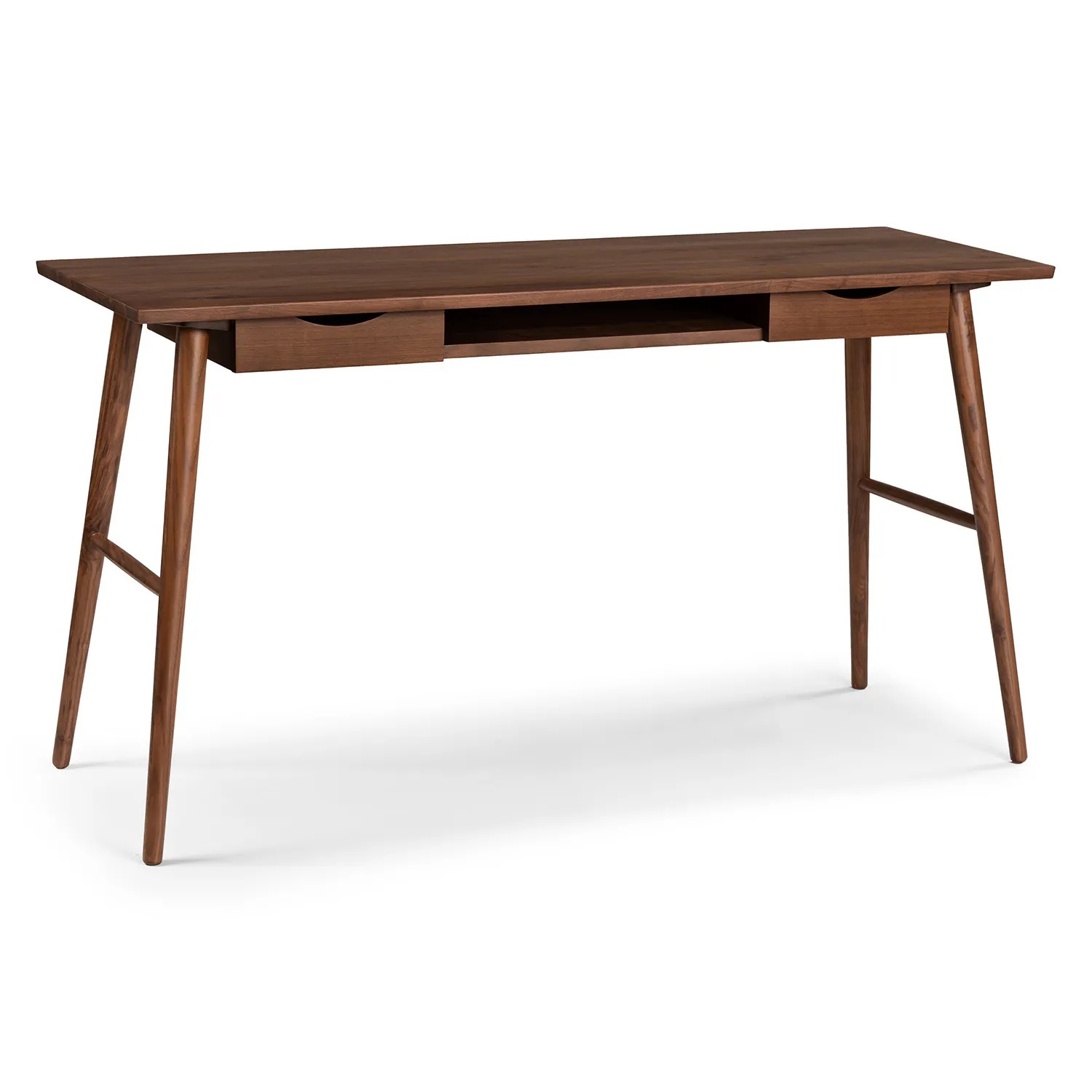 Article Culla Dark Brown Wood Desk - image-15