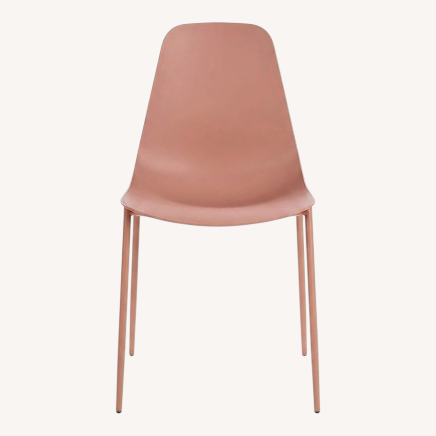 Article Svelti Pink Plastic Dining Chairs - image-0