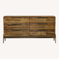 Remix Dark Brown Wood Dresser