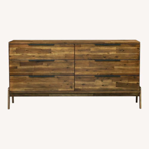 Used Remix Dark Brown Wood Dresser for sale on AptDeco