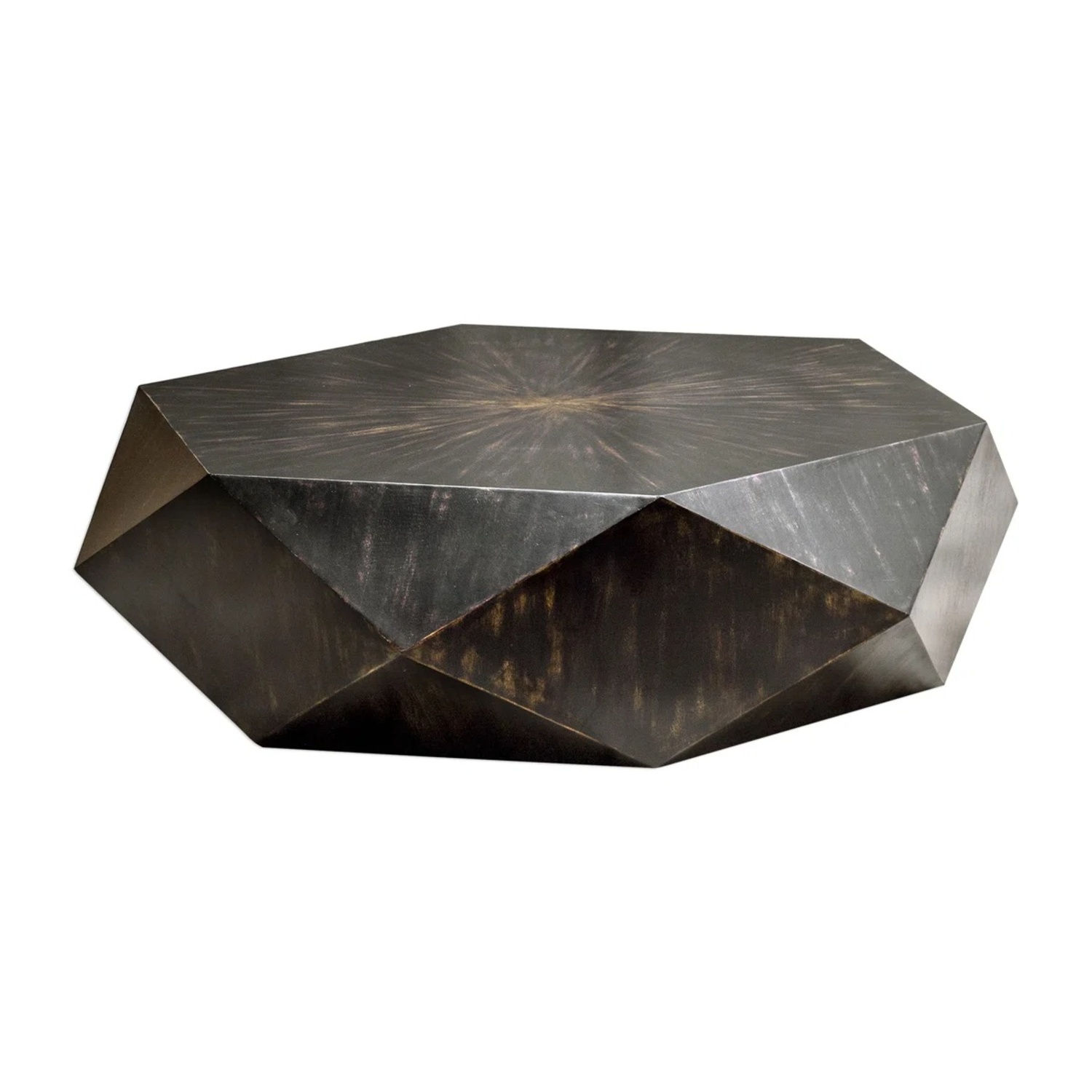Uttermost Kane Dark Brown Wood Coffee Table - image-4