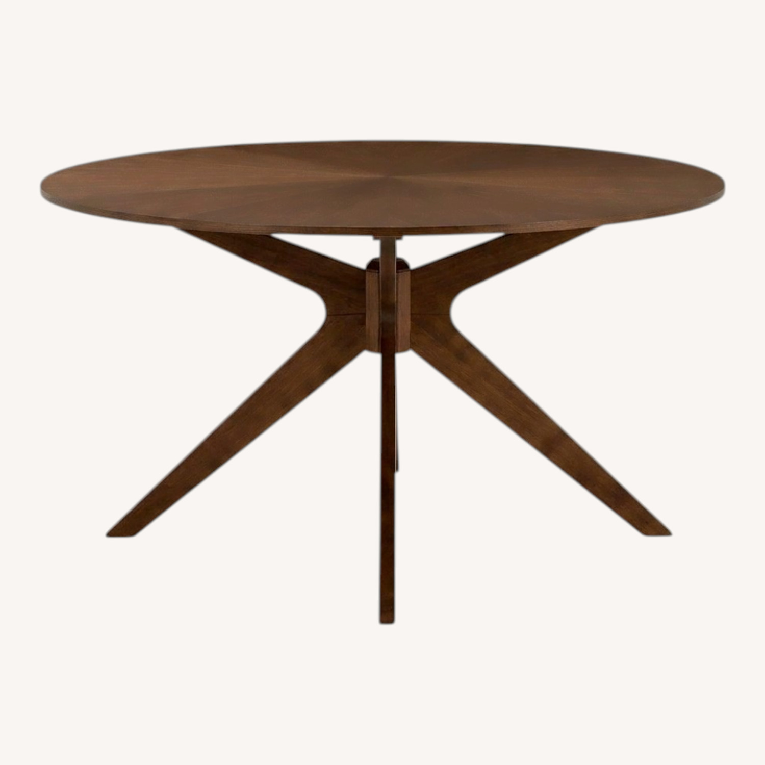 Article Conan 54" Round Dining Table - Walnut - image-0