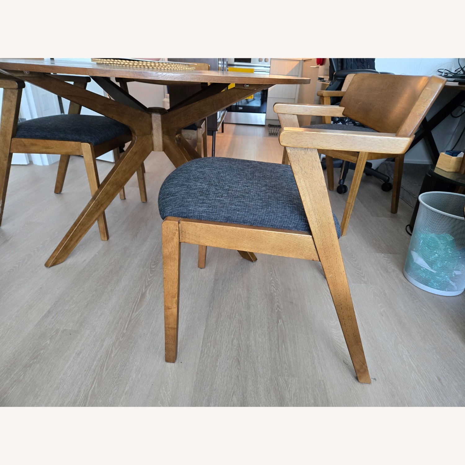 Article Zola Dining Chair - Licorice - Set of 4 - image-3
