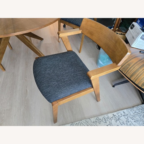 Used Article Zola Dining Chair - Licorice - Set of 4 for sale on AptDeco