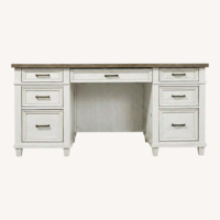 Aspen Home Caraway Natural Wood Desk