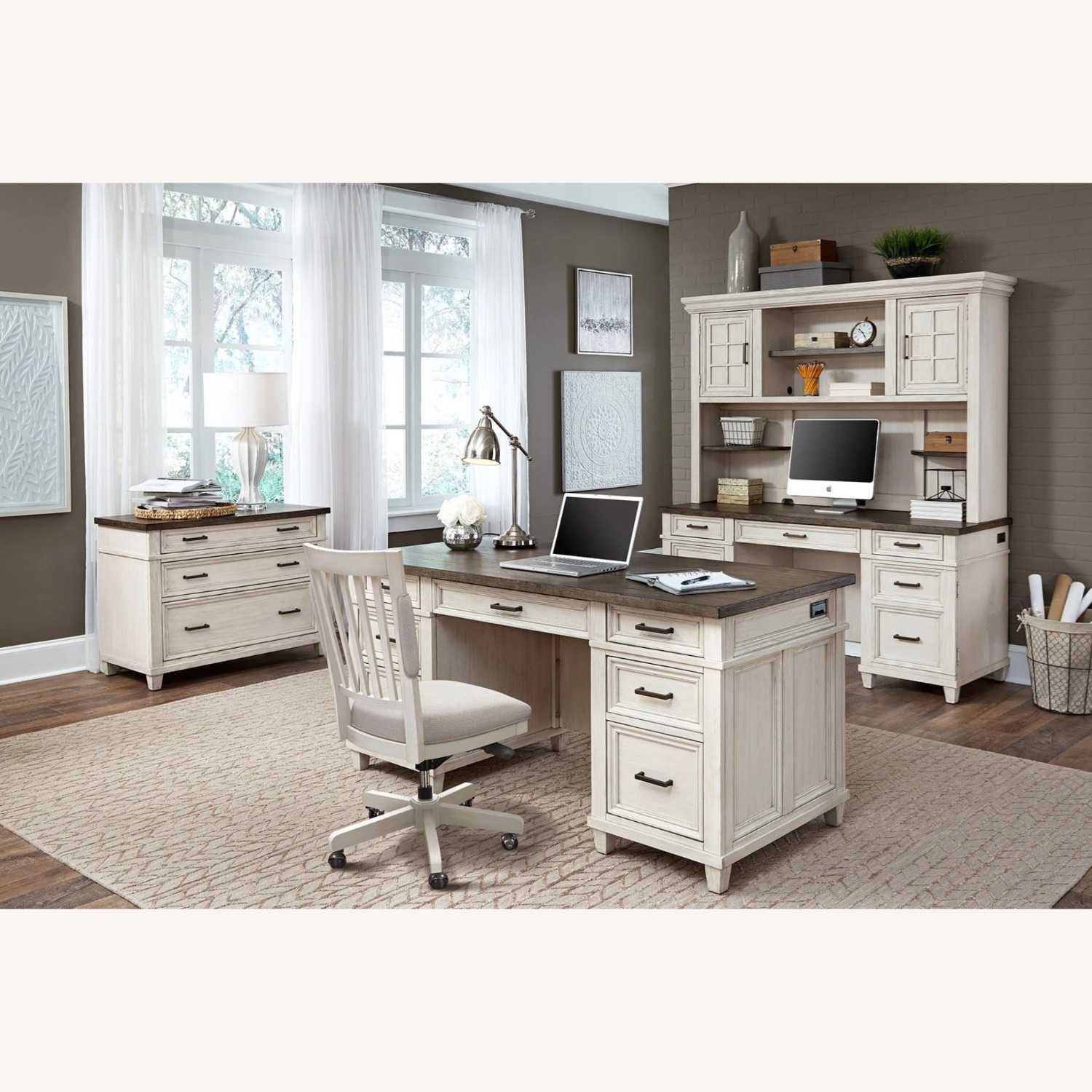 Aspen Home Caraway Natural Wood Desk - image-3