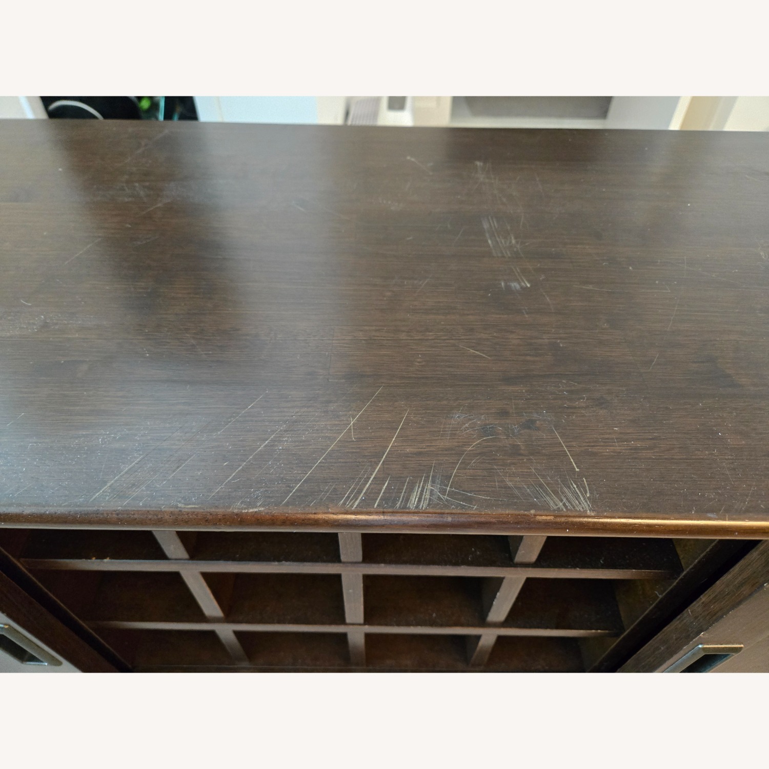Simpli Home Draper Dark Brown Wood Sideboard - image-3