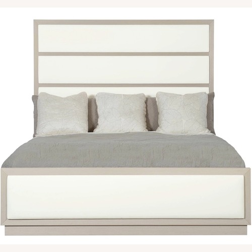 Used Bernhardt Furniture Axiom Natural Wood King Bed for sale on AptDeco