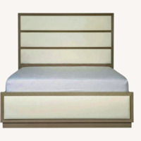 Bernhardt Furniture Axiom Natural Wood King Bed