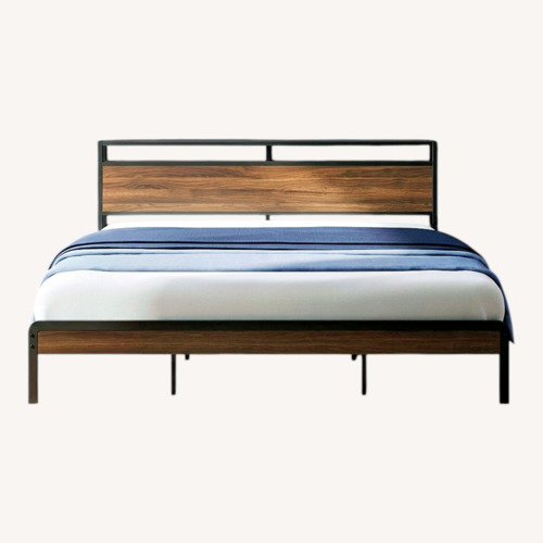 Used 17 Stories King Bed Frame for sale on AptDeco