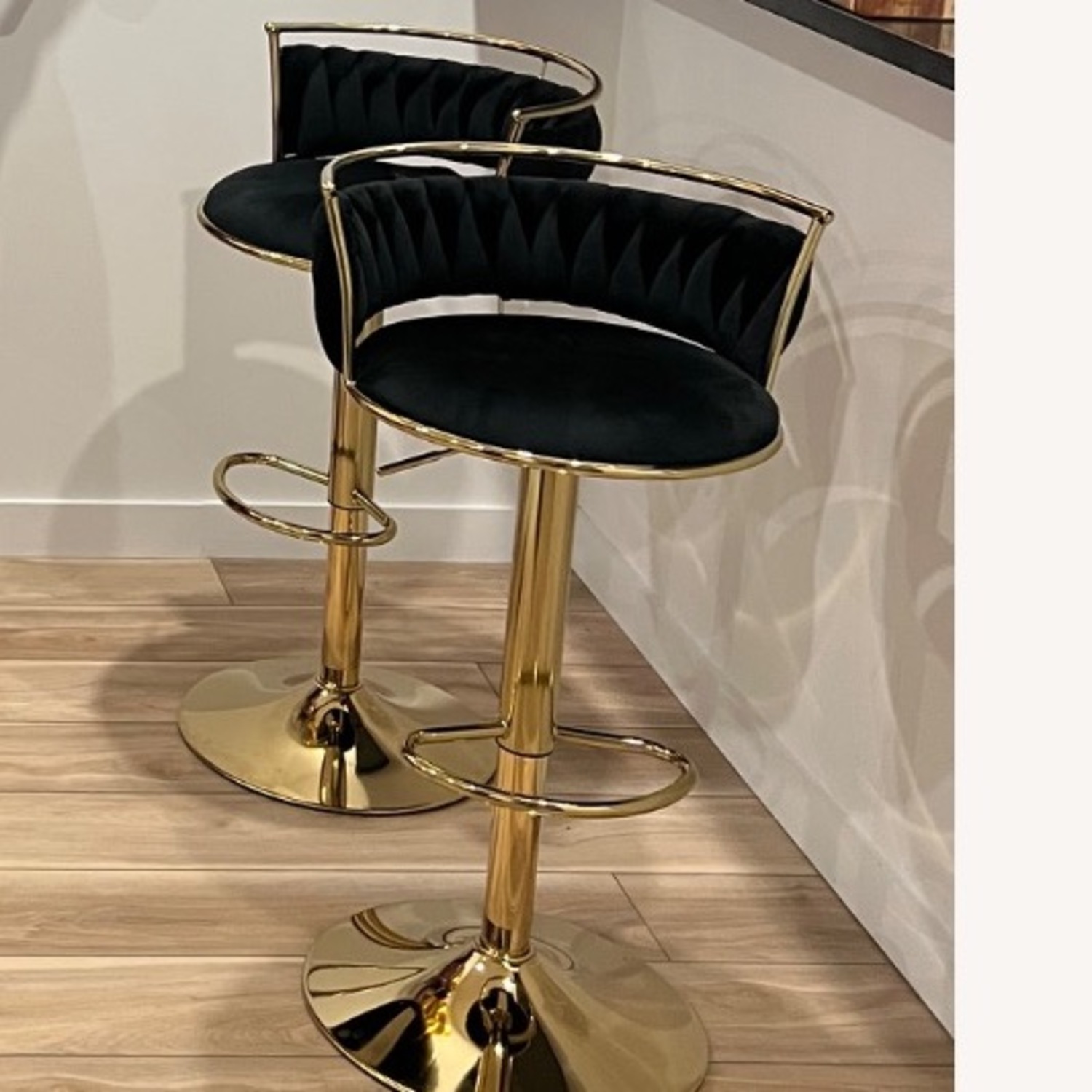 Swivel Adjustable Bar Stool Set - image-3