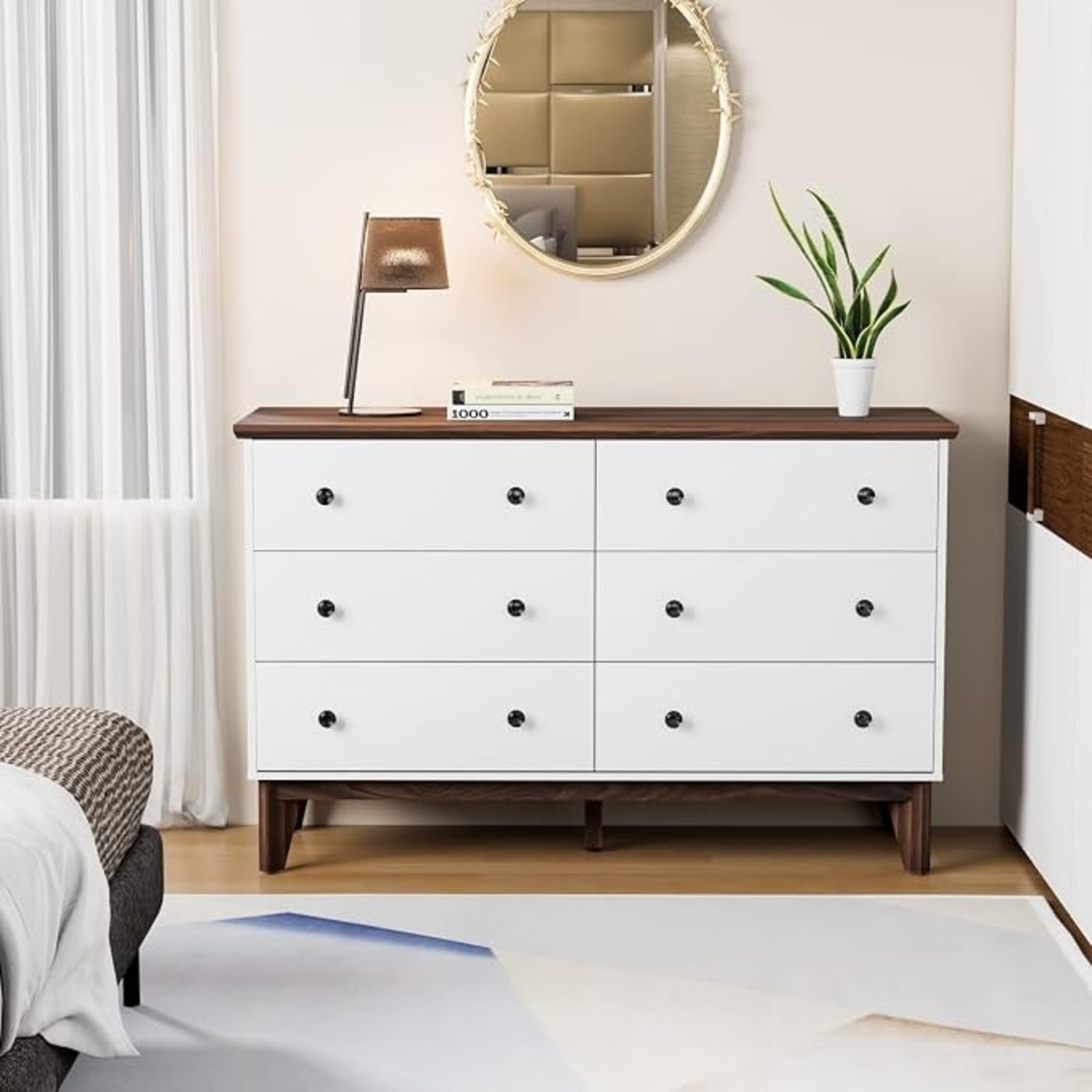 JOZZBY 6 Drawer Dresser - image-5
