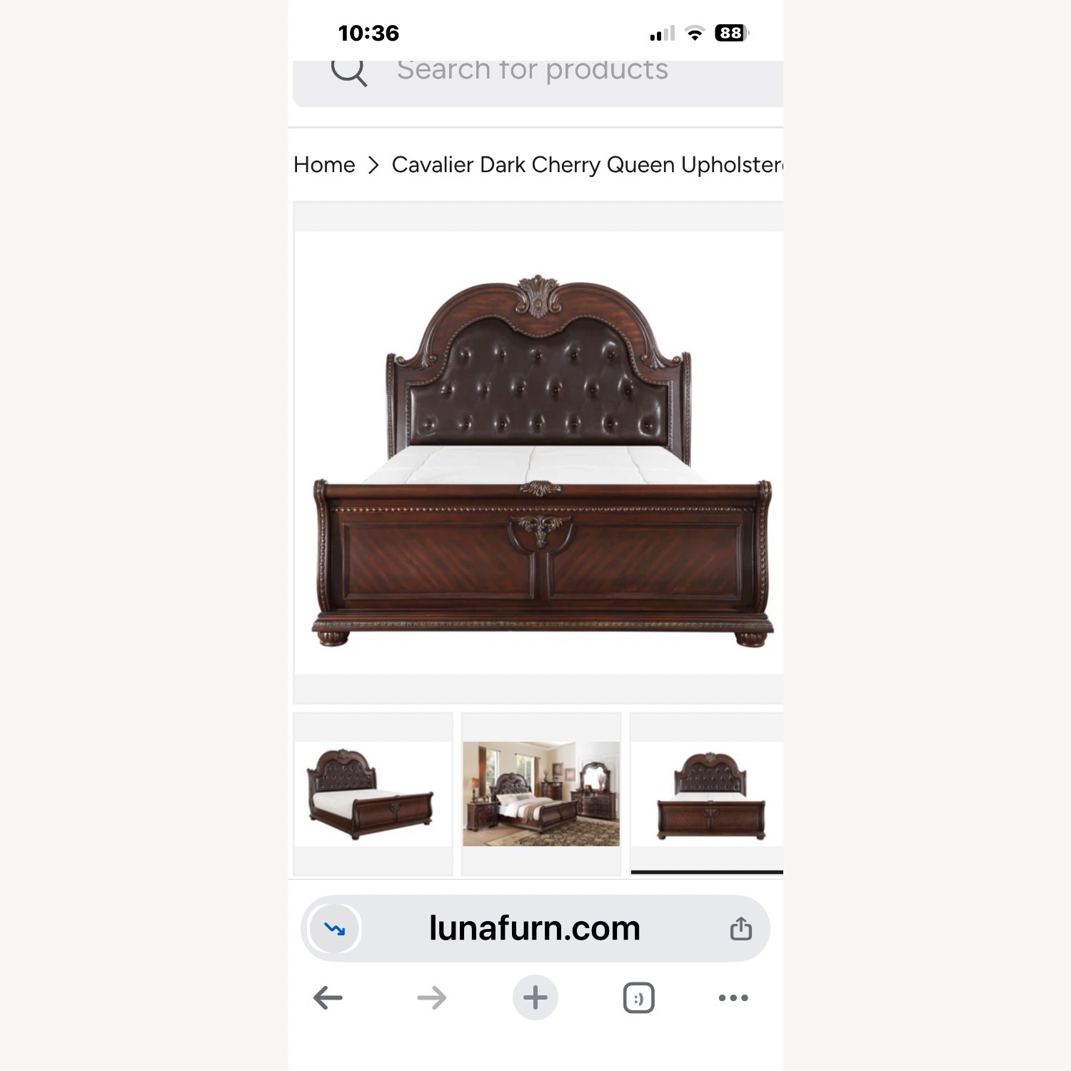 Homelegance Furniture Dark Brown Wood Headboard - image-7