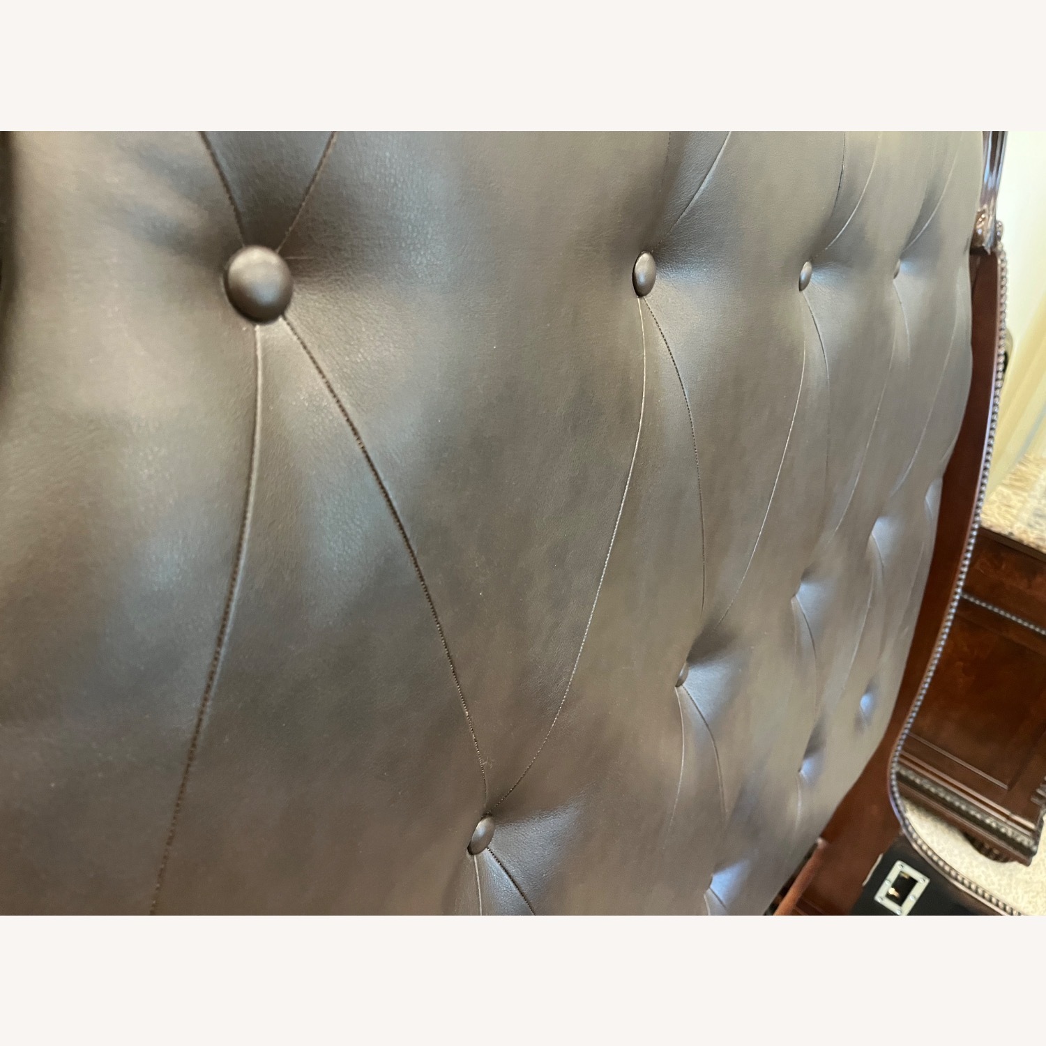 Homelegance Furniture Dark Brown Wood Headboard - image-4