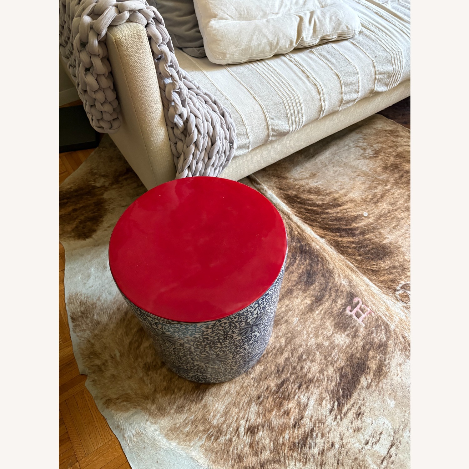 Chinoiserie Stool from Gump's - image-1