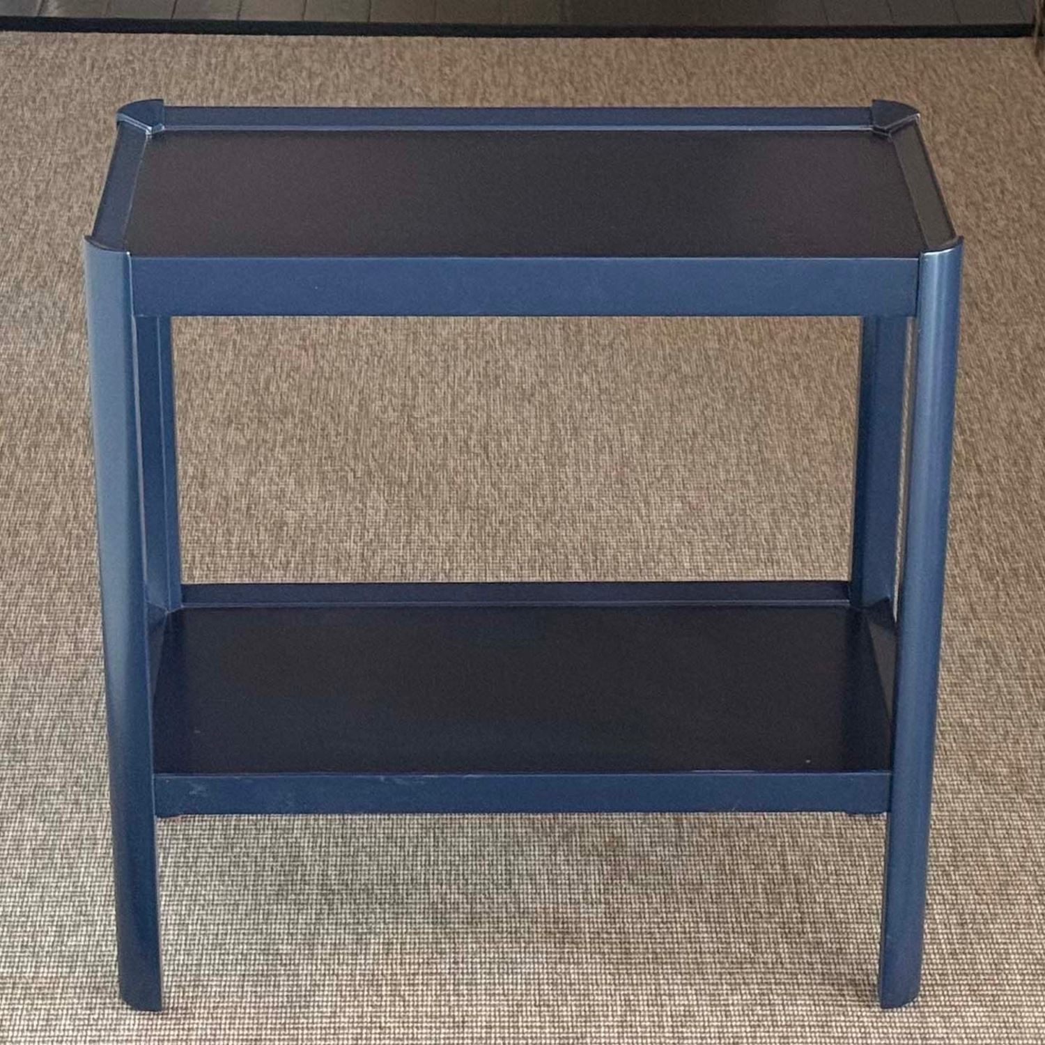 Ballard Designs Navy Blue End Tables  - image-1