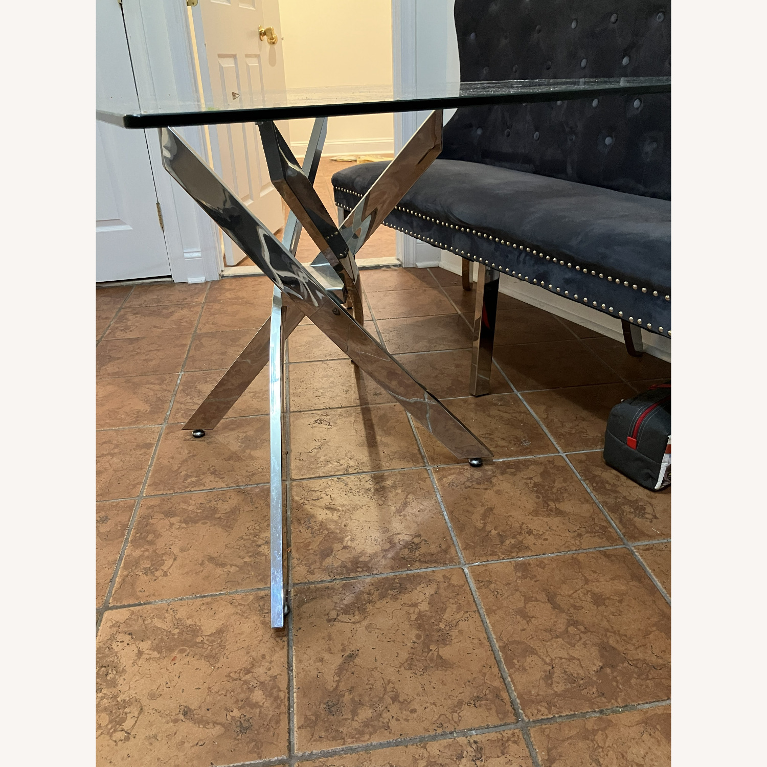 Wayfair Willa Arlo Interiors Glass Dining Table - image-3