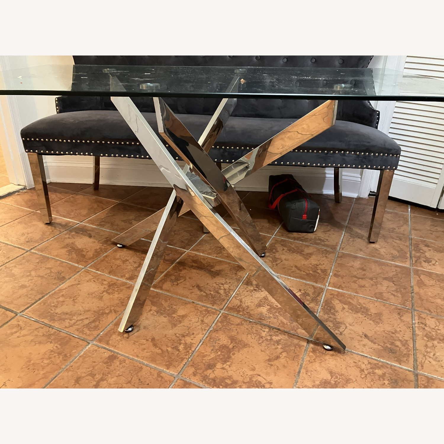 Wayfair Willa Arlo Interiors Glass Dining Table - image-2