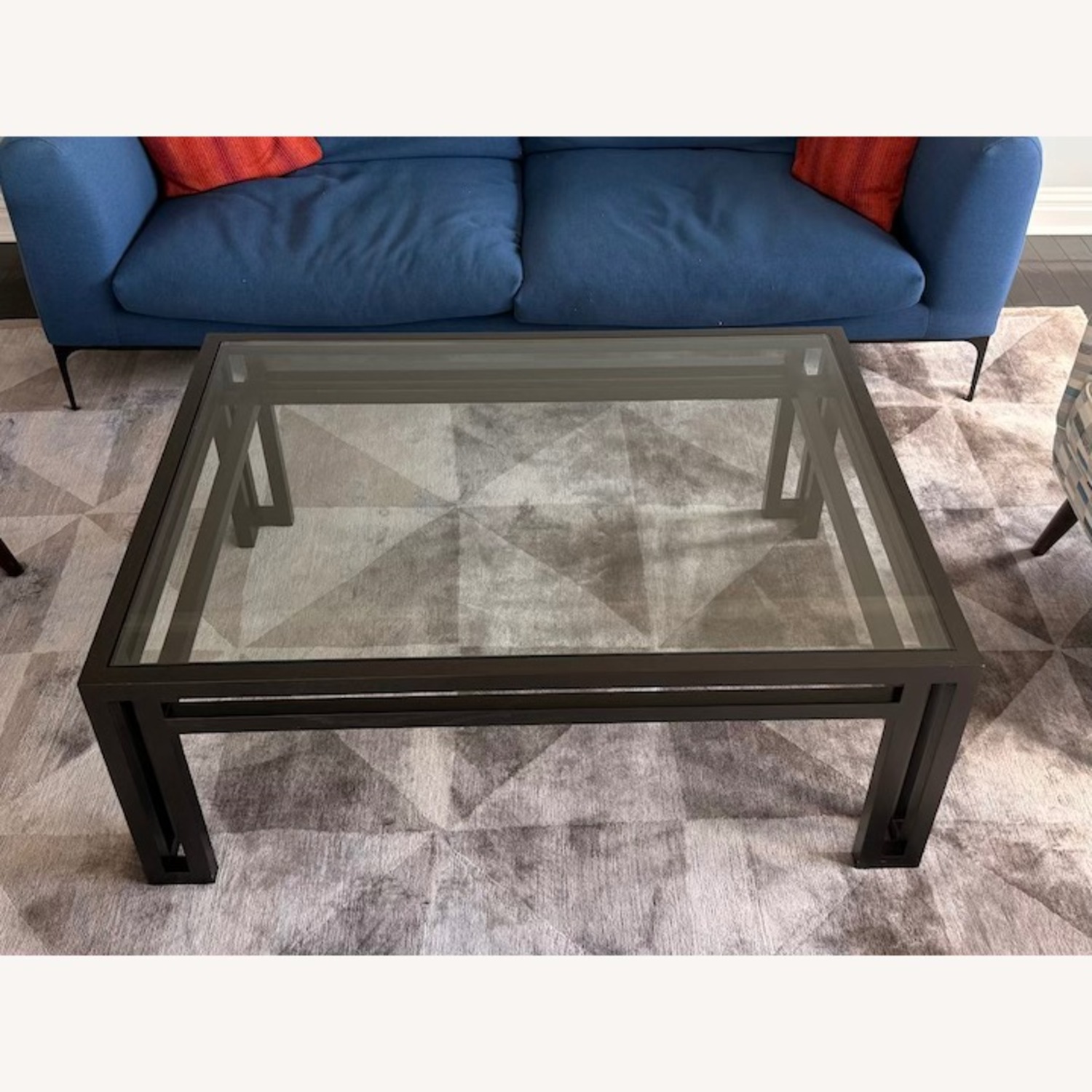 Black Wood Coffee Table - image-2