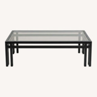 Black Wood Coffee Table