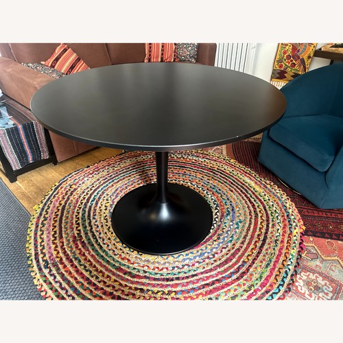 Used IKEA Docksta Black Dining Table for sale on AptDeco
