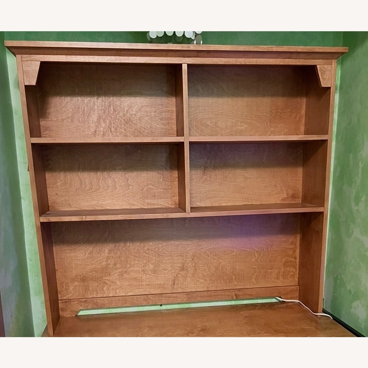 Light Brown Solid Wood Desk  - image-2