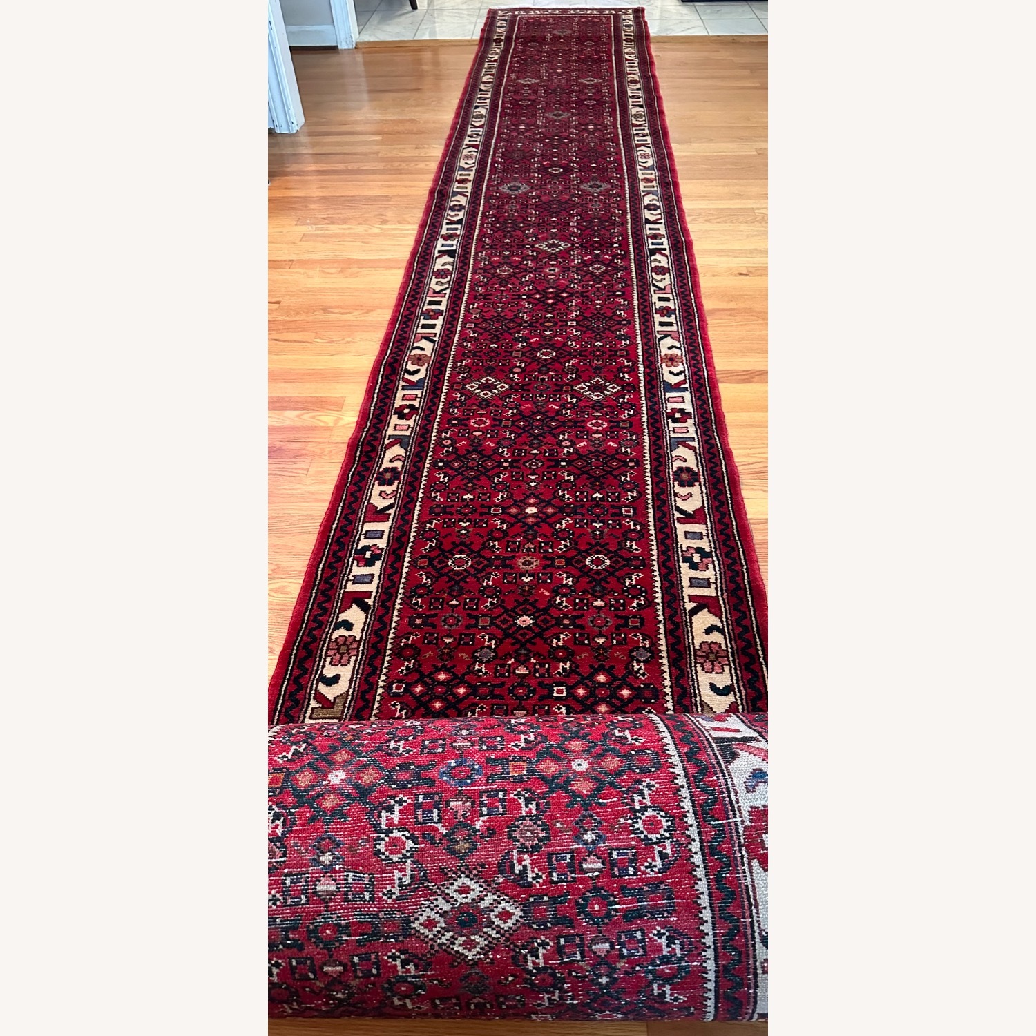 Vintage/Antique Runner Rug 2.8' x 42' - image-2