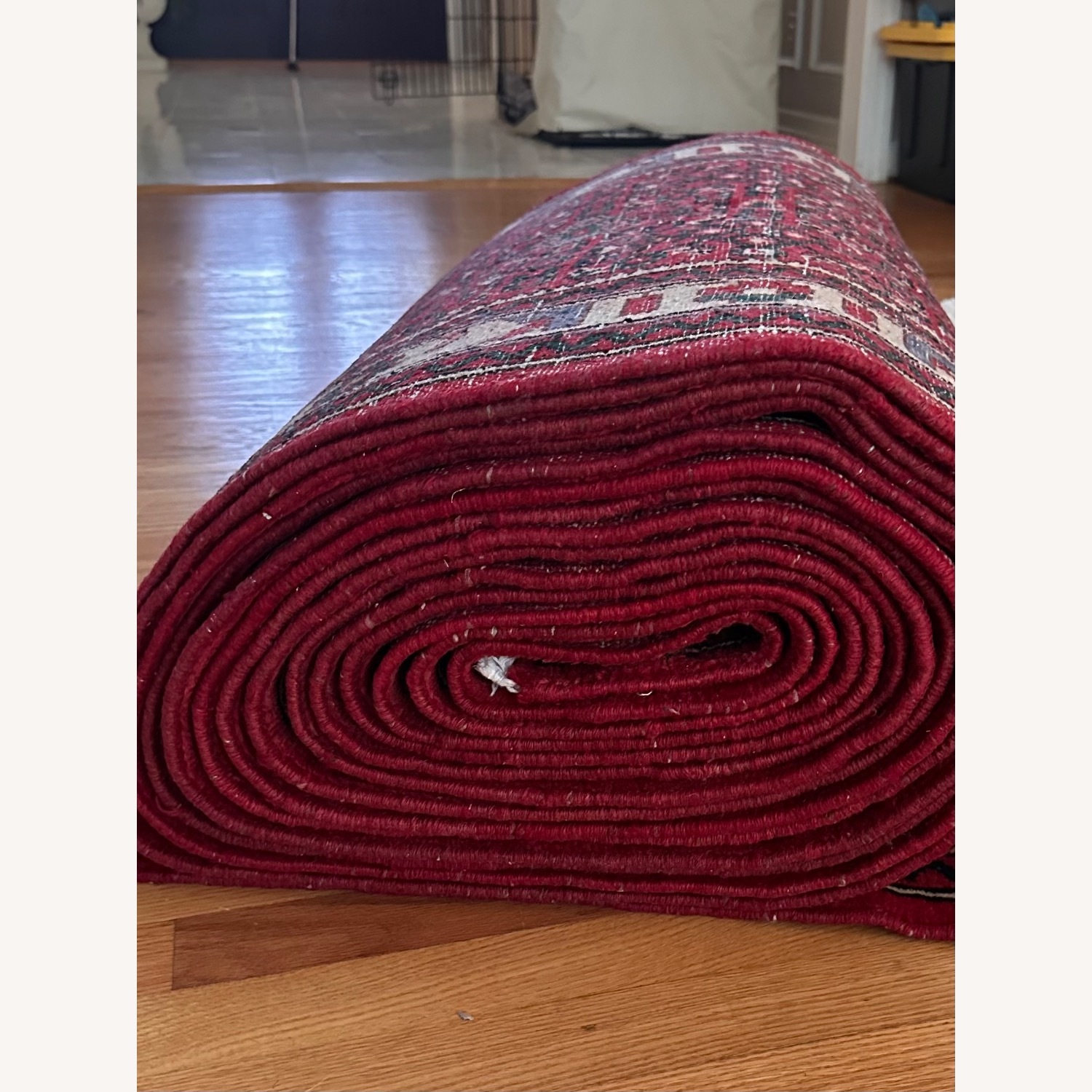 Vintage/Antique Runner Rug 2.8' x 42' - image-3