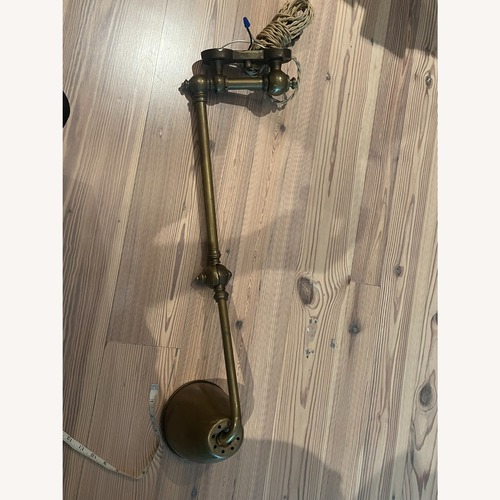Used Vintage/Antique Leviton Brass Wall Lamp from 1920s for sale on AptDeco