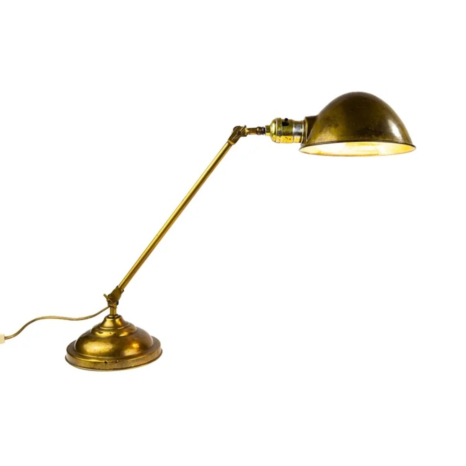 H.t. Piste Brass Table Lamp - image-9