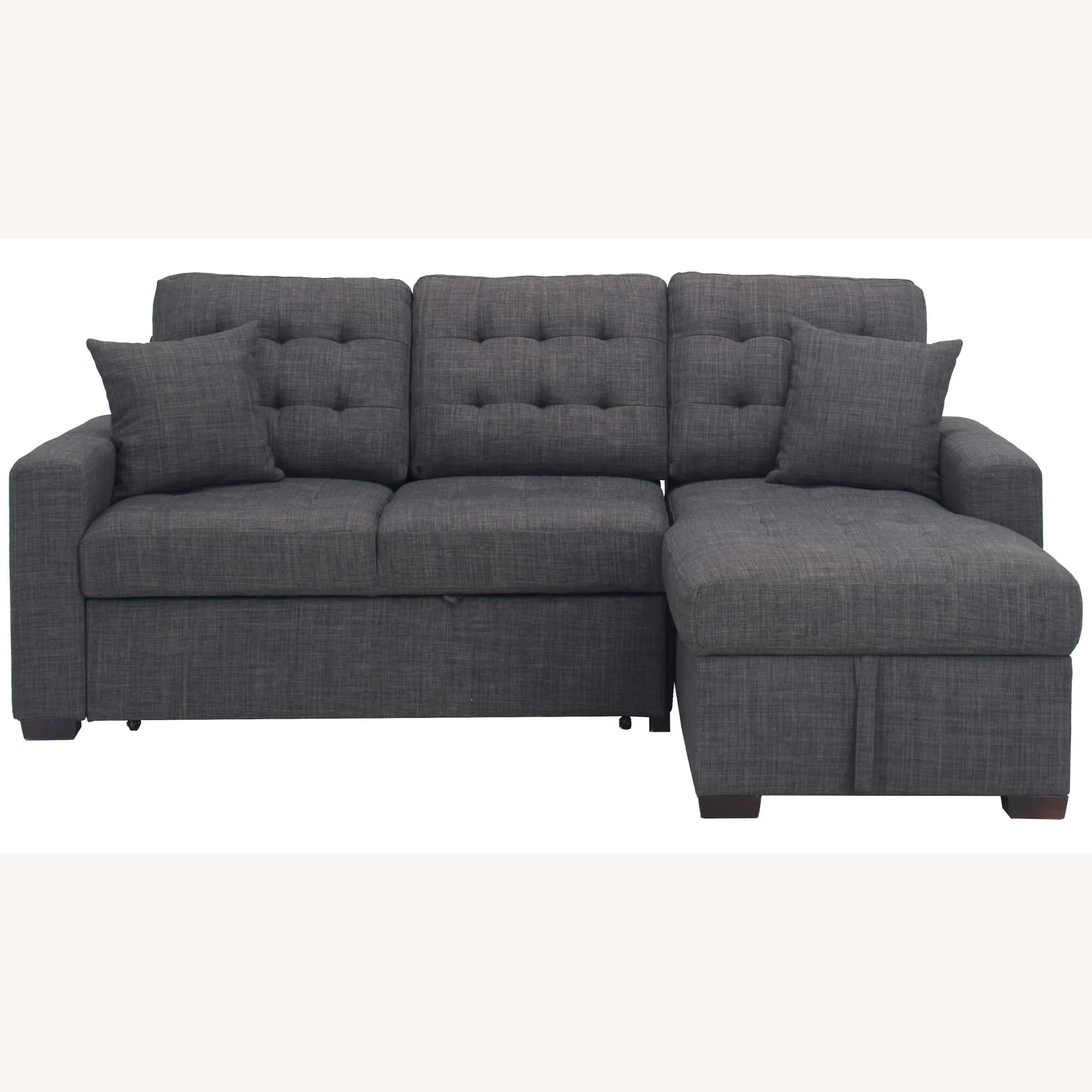 Raymour & Flanigan Brynn Sleeper Sectional - image-6