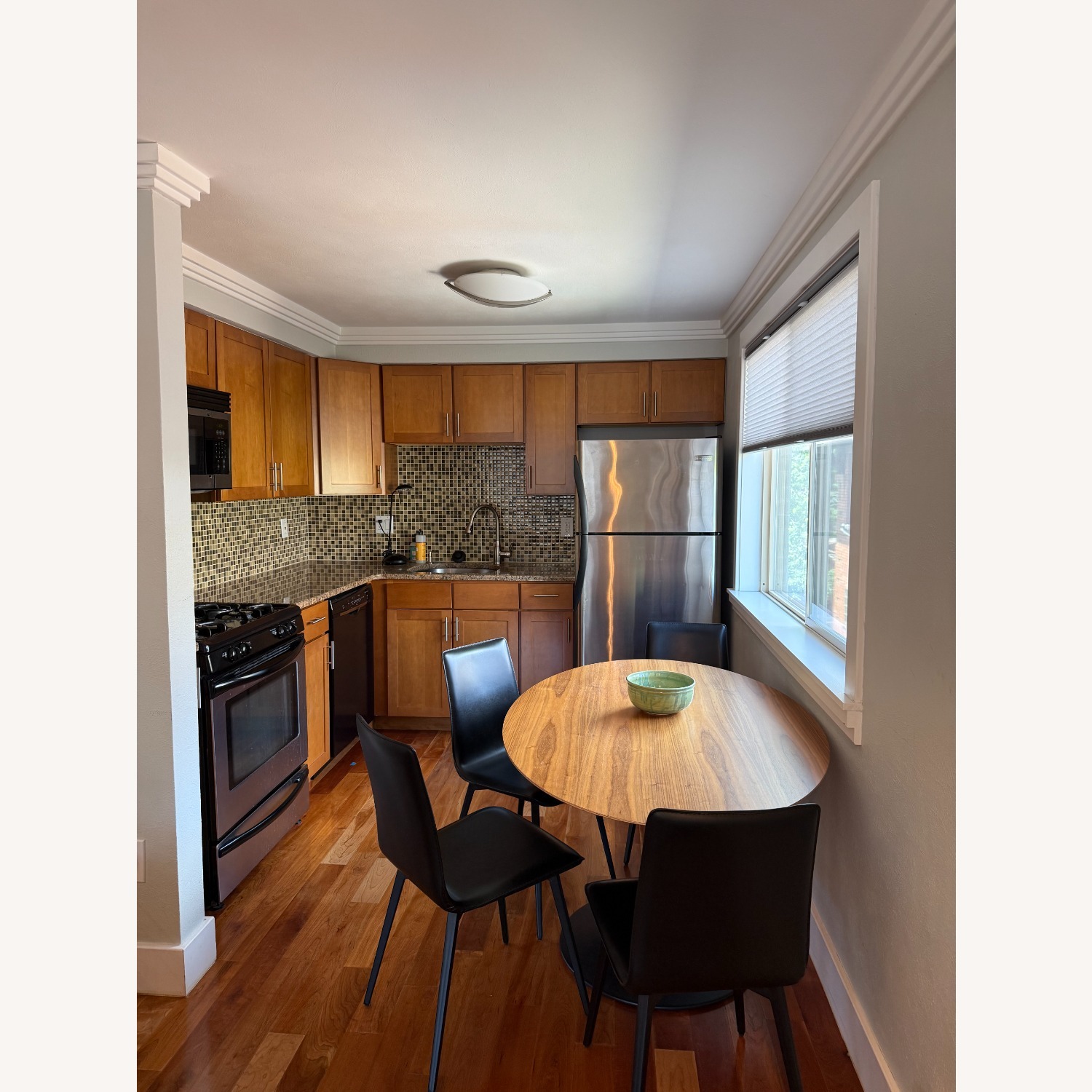 Room & Board Julian Walnut Oval Table - image-4