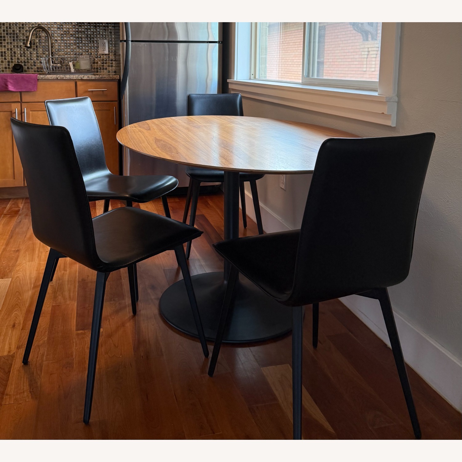 Room & Board Julian Walnut Oval Table - image-3