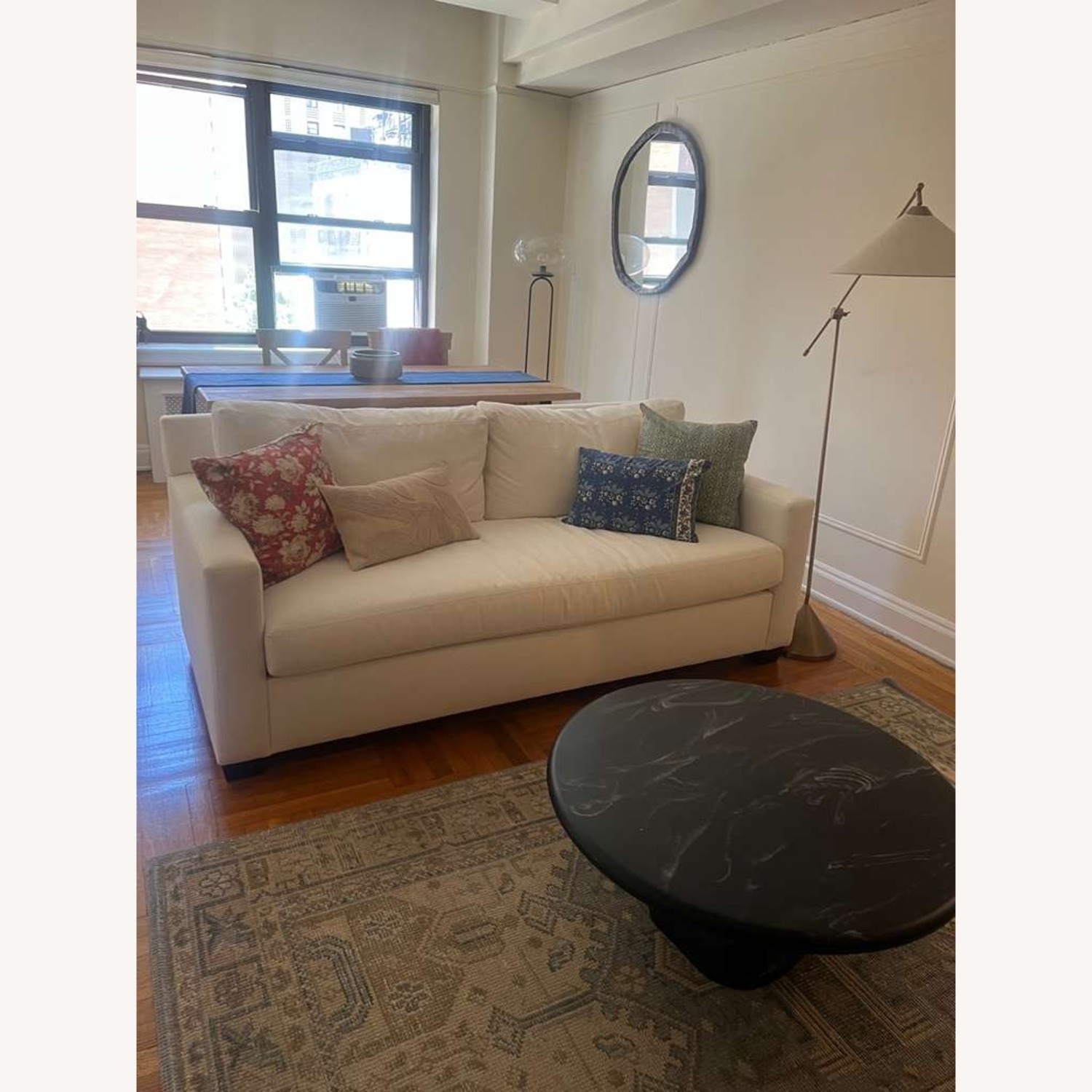 Pottery Barn York White 2 Seater Sofa - image-2