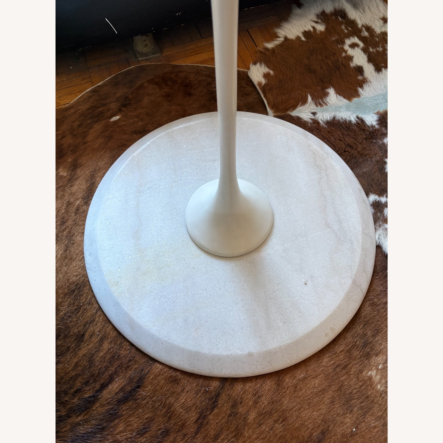 Mid-Century Pedestal Tulip Side Table - image-5