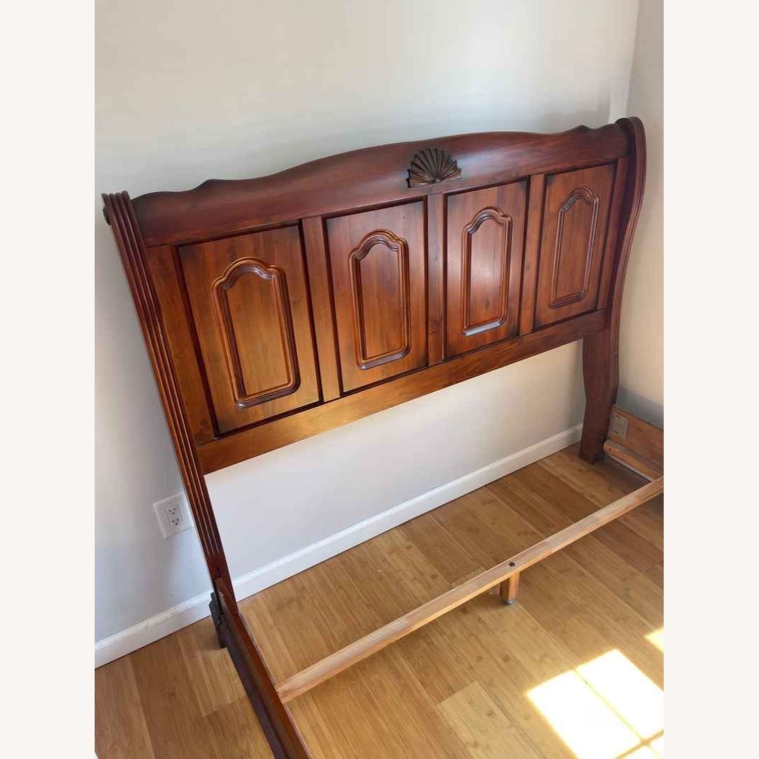 Traditional Style Xtra Long Queen Bed - image-2