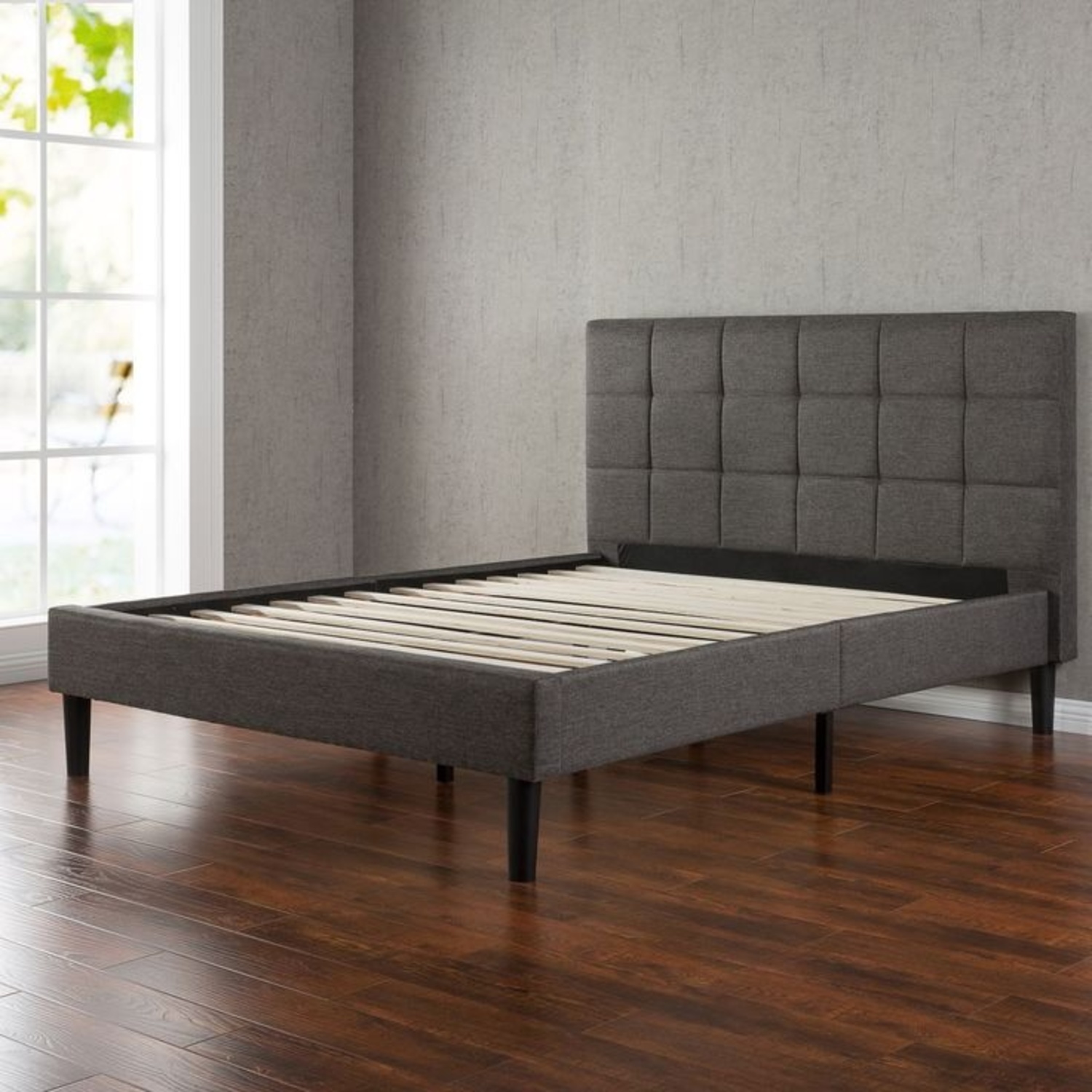 Costsco Blackstone by Zinus Upholstered Queen Platform Bed - image-4