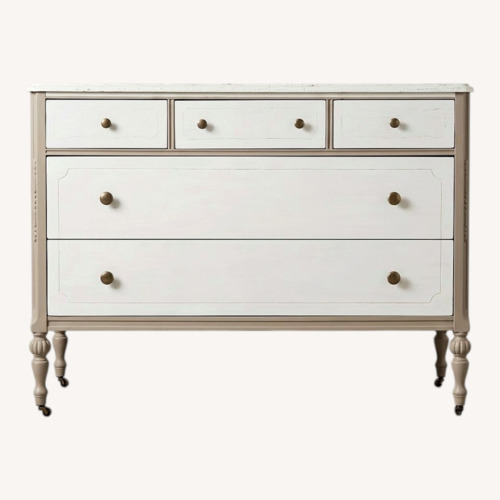 Used Vintage/Antique Finds White Wood Dresser for sale on AptDeco