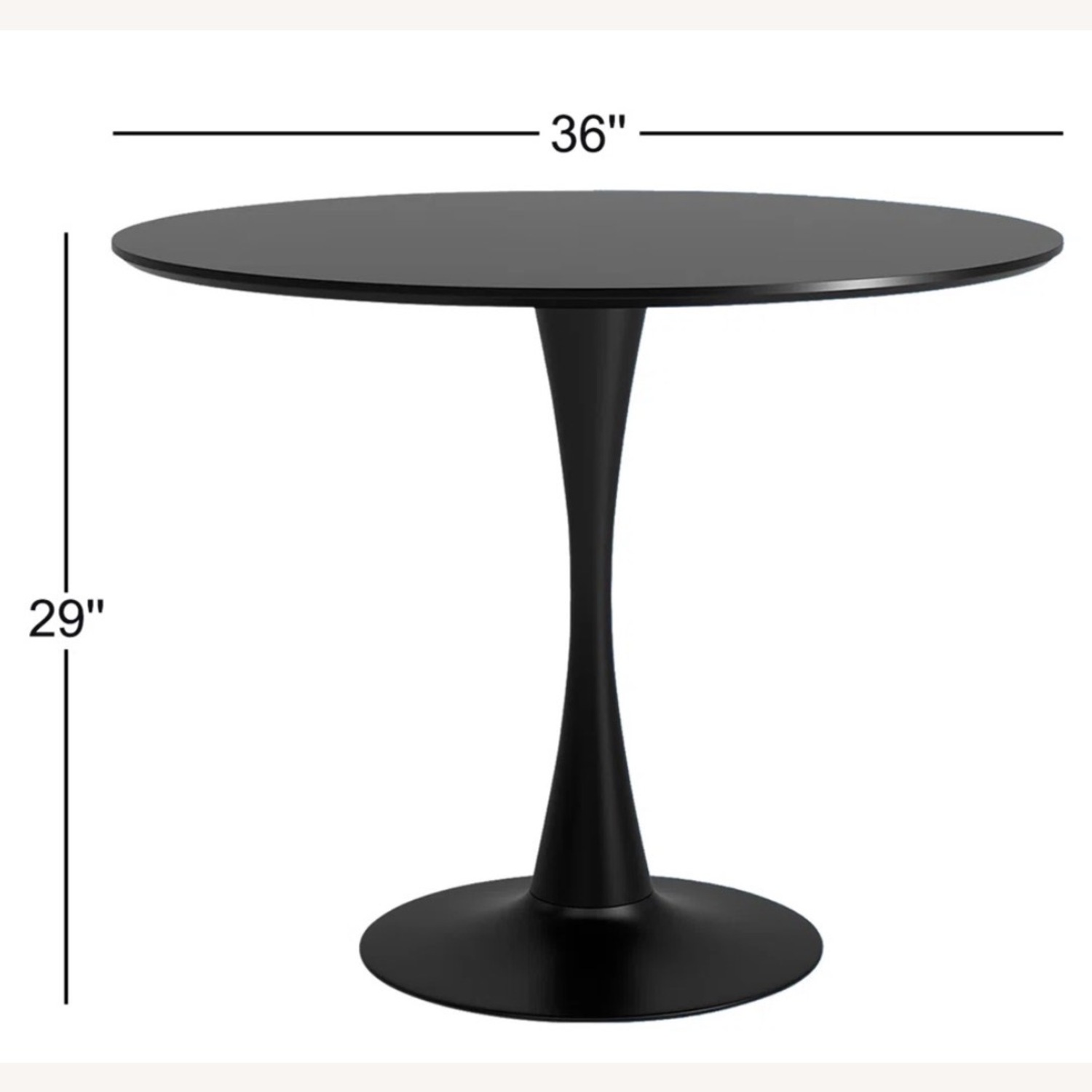 AllModern Imperial 36" Pedestal Dining Table - image-5