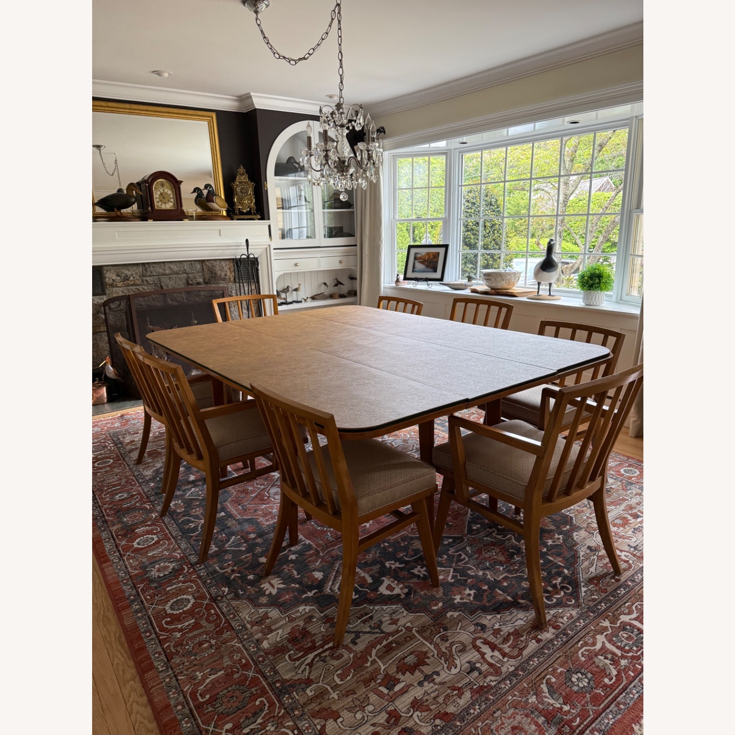John Widdicomb Antique Dinning Set - image-3