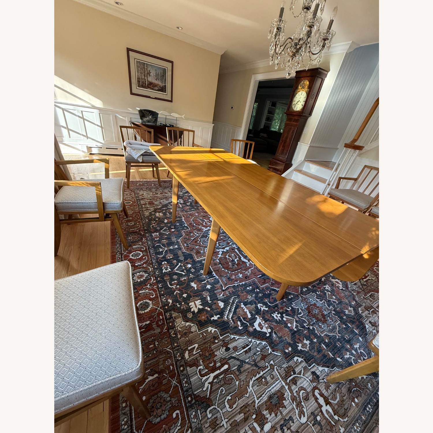 John Widdicomb Antique Dinning Set - image-6