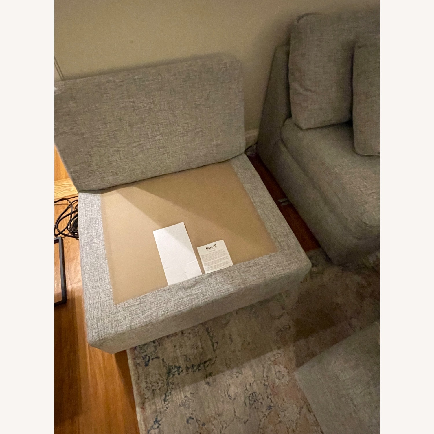 Bassett Beckman Sectional Couch - image-2